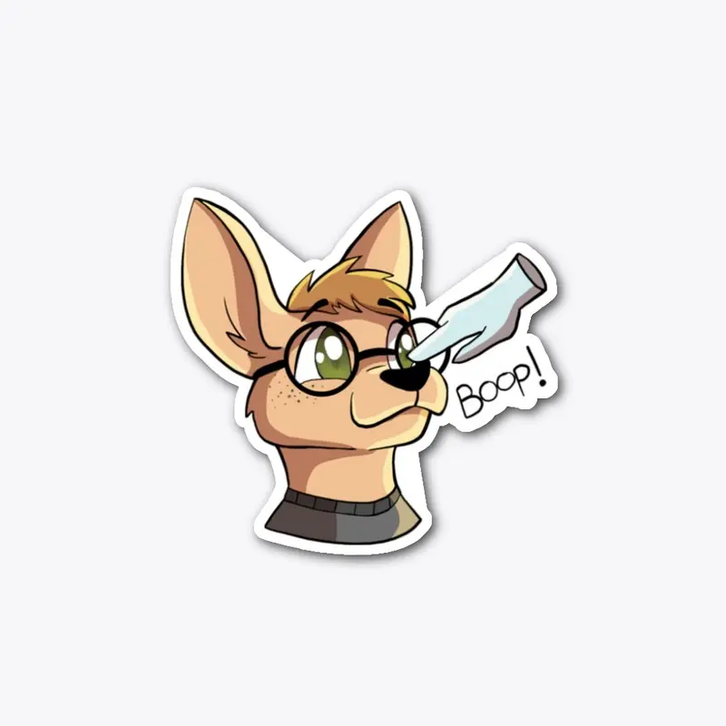 Boop the Roo Sticker